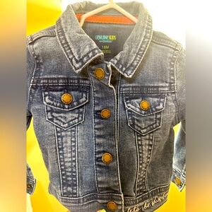 18 month old girls Oshkosh jeans jacket